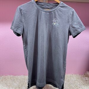 PINK Victoria's Secret Gray Love Graphic Tee